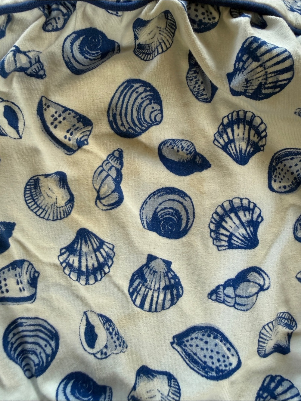 Shell Print Bubble Romper - Picture 4 of 4